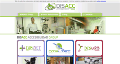Desktop Screenshot of disacc.es