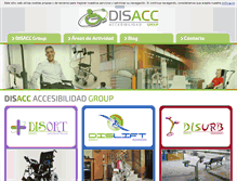 Tablet Screenshot of disacc.es